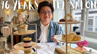 LUXURY AFTERNOON TEA at 300 Years Fortnum amp Mason Luxury Department Store [upl. by Gallagher]