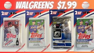 Walgreens Baseball Card Blister Packs 799 2022 Topps Update amp More [upl. by Annayi]