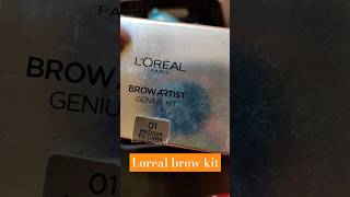 Loreal brow kit 😮 এরম হবে ভাবতে পারিনি 😔 ytshorts shortvideo trendingshorts makeupshorts [upl. by Saxet]