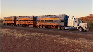 Road Trains Outback Australia [upl. by Nylear]