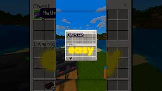 EASIEST ITEM SORTER IN MINECRAFT shorts [upl. by Yahsram]