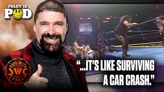 Mick Foley on taking the Nestea Plunge  Foley is POD [upl. by Zitvaa]