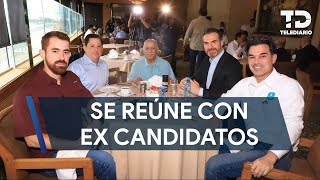 Adrián de la Garza se reúne con ex candidatos a la alcaldía de Monterrey [upl. by Adolpho350]