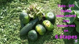 Tuto  conserves de courgettes 24 07 24 [upl. by Steven]