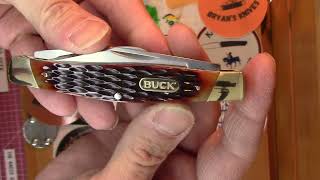 Saturday Stockman Stampede Buck 371Terrysknivesandmanstuff BryansKnivesKy stockman edc knife [upl. by Bowers387]