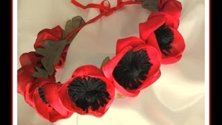 Coronite florale accesorii pentru par handmade  Handmade flower crowns [upl. by Notsrik]