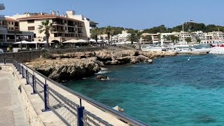 Cala Ratjada 💙🔝 Mallorca 🇪🇸 schöne Promenade 💙 Son Moll gut besucht 🏖Gemeinde Capdepera 💙 [upl. by Grania]