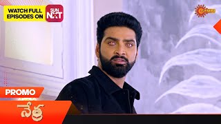 Nethra  Promo  15 February 2023  Telugu Serial  Gemini TV [upl. by Loma639]