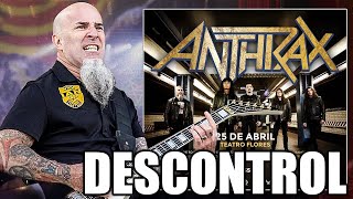 ANTHRAX dejó a OVERKILL EN RIDÍCULO SHOW DE LA CONCH DE SU MADRE  Argentina Teatro Flores 2024 [upl. by Holli854]