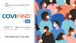 COVIFIND™ How to Use COVID19 Antigen Self Test Kit Antigen Self Test Kit [upl. by Maltzman1]