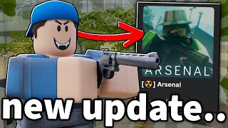 The New DUSTFALL UPDATE In ROBLOX ARSENAL [upl. by Aivatnuahs]