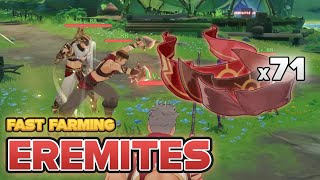 Eremites Quick Farming Location amp Easy Route  Genshin Impact [upl. by Aztinaj]