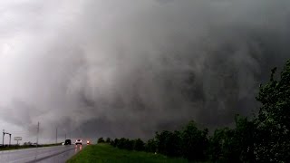 Massive Wedge Tornado near Sulphur OK  May 9 2016 [upl. by Adnwahs]