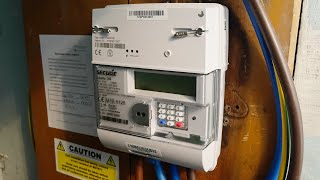 How to find your meter reading on a Secure Liberty 100 electricity meter [upl. by Gustav]