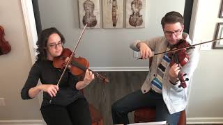 Andantino  Suzuki Duets for Violins [upl. by Notelrac]