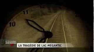 Reconstitution de la tragédie de LacMégantic [upl. by Erlond]