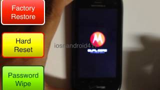 Hard Reset Factory Restore Password Wipe Motorola Droid 4 Verizon How to Tutorial [upl. by Charley]