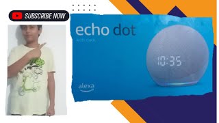 echo dot with clock alexa4 generation alexa review [upl. by Ahsinehs]