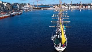 Colombia’s ARC Gloria Continues its Journey Arrives in Stockholm [upl. by Ilke]