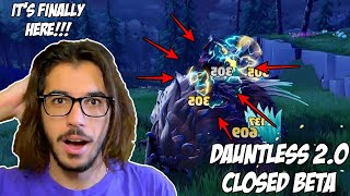 DAUNTLESS AWAKENING CLOSED BETA IS FINALLY HERE  First Look At Dauntless Awakening Closed Beta [upl. by Ianej647]