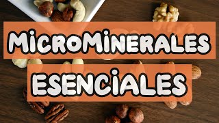 Los 19 micro minerales esenciales [upl. by Rebeka]