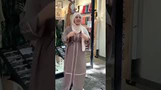 non Muslim girl try hijab [upl. by Kcirb]