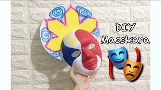 How to make a Mask  DIY Maskara  Maskara Project  Maskara Festival [upl. by Angelique]