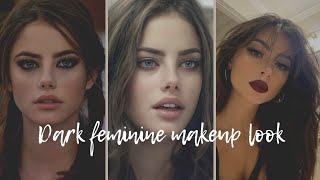 Dark feminine Makeup look🥀2023  TikTok Compilations [upl. by Neltiak]