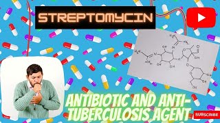 Streptomycin  Structure  Doses  MOA  Uses  Sideeffects  antibiotics antituberculosis [upl. by Monah]