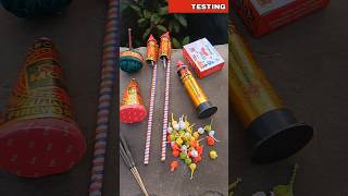 Different Types of Diwali Crackers Testing 2024  Sutli Bomb  POP POP  Rocket  Ganga Yamuna [upl. by Zingg432]