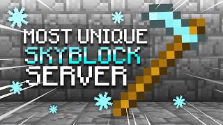 THE BEST NEW SKYBLOCK SERVER  Minecraft Skyblock  18  121 [upl. by Kenta]