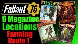 Fallout 76 9 Magazine Farming Run [upl. by Xonel]