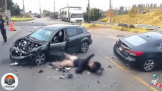 150 SHOCKING Moments Of Car Crashes Compilation 2024 And Idiots In Cars Caught On Camera [upl. by Karisa]