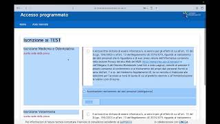 Come fare liscrizione al Test di Medicina 2024 [upl. by Onitselec]