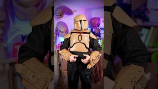 Cardboard Boba Fett Armor bobafett epiccardboardprops [upl. by Lamhaj]