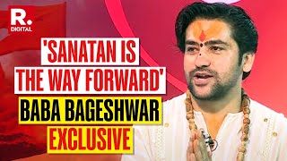 ‘Hindu Unity Need Of Hour Nation Must Be Above Caste’  Baba Bageshwar Exclusive  Republic TV [upl. by Ycrad]