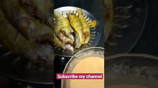 Bhola fish fry recipe shorts youtubeshorts food ayesa [upl. by Auhso]