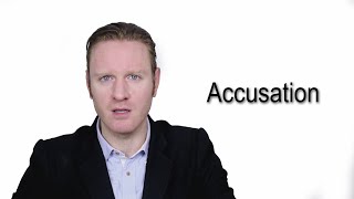 Accusation  Meaning  Pronunciation  Word World  Audio Video Dictionary [upl. by Innes]