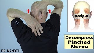 SELFCERVICAL TRACTION FOR PINCHED NERVE  Dr Alan Mandell DC [upl. by Jarib693]