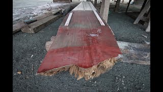 Building a daggerboard scarfing wood  Sailing Zingaro [upl. by Kantos]