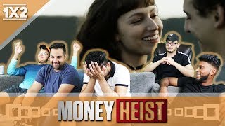 Money Heist  La Casa de Papel  1x2  REACTION [upl. by Winou]