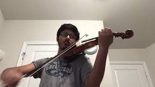 Fighting Gold Jojo Part 5 Violin Cover [upl. by Raclima]