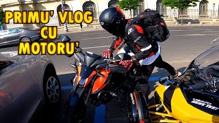 TECHES CU MOTORU  PRIMUL MOTOVLOG [upl. by Dibri604]