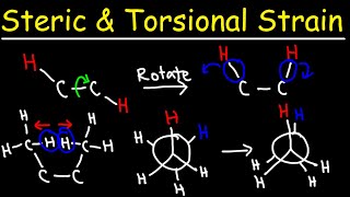 Torsional Strain and Steric Strain [upl. by Estella]