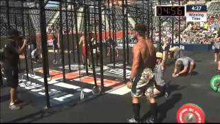 2010 CrossFit Games  Mens Event 5 quotCleanHSPUquot Final Heat [upl. by Gar8]