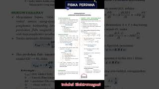 Materi Induksi Elektromagnetik kelas 12 induksielektromagnetik fisikakelas12 rumusfisika [upl. by Reywas]