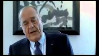 declaration de jacques chirac sur le pillage de lafrique [upl. by Anilatak]