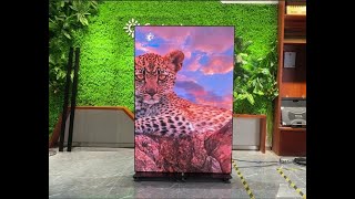 CJ Pro Poster LED Display Screen P15 P18 P25 DieCasting Aluminum Movable HD LED Video Wall [upl. by Eibot]