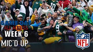 NFL Week 6 Micd Up quotWe locked inquot  Game Day All Access [upl. by Ragas]