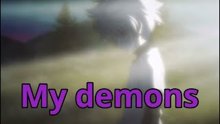 Hunter x Hunter Killua AMV my demons starset [upl. by Shandee]